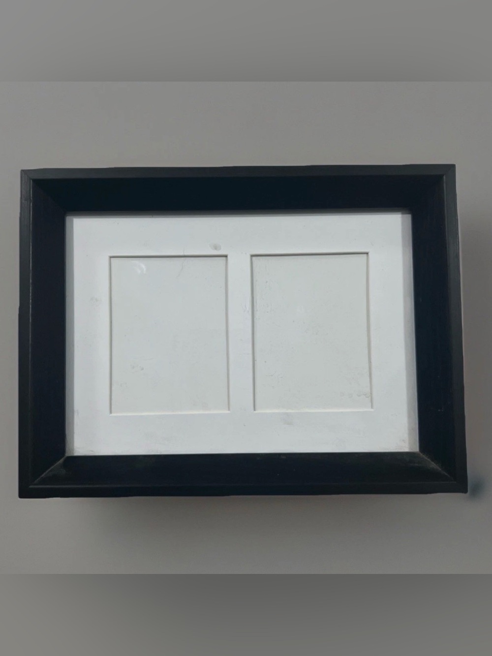 Collage Frames | Displays 2 (2x3) Photos with a Black Mat Board | Made Of Wood